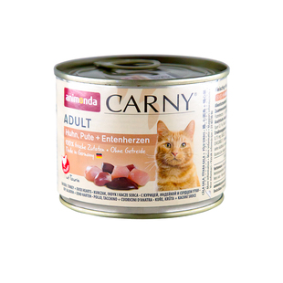 土猫宠物 德国爱诺德carny卡尼猫罐头成猫无谷猫湿粮200g营养补水