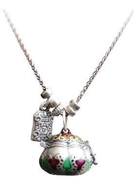 香熏嘎乌盒手串吊坠手链中式复古