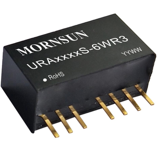 URA2412S-6WR3金升阳DC-DC电源模块9-36V转正负12V250mA 6W可直拍
