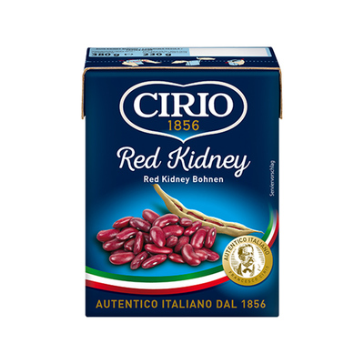 cirio茄意欧意大利进口红腰豆3盒