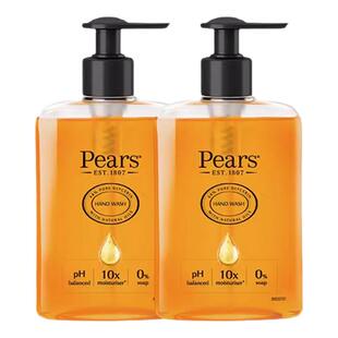 Pears梨牌琥珀橙抑菌洗手液保湿温和清洁家用小瓶泡沫便携250ml
