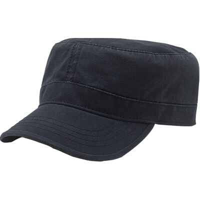 韩版百搭平顶秋天水洗做旧帽子