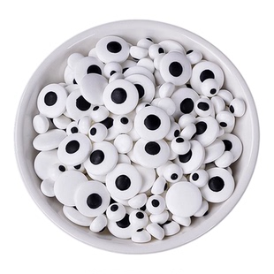 眼睛糖珠大小眼珠巧克力糖果奥利奥蛋糕小怪兽万圣节蛋糕装饰小料