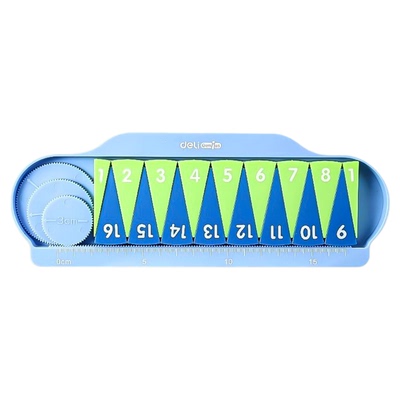 得力圆周率周长圆面积演示器