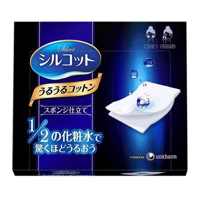 尤妮佳舒蔻化妆棉超省水