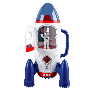 儿童宇航员模型火箭飞机太空航空玩具小男孩3到6岁幼儿园生日礼物