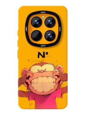 猴子手机壳适用荣耀Magic8Pro液态硅胶Magic6新款5男女高级感不会撞壳散热全包适合春天卡通简约Magic7Pro