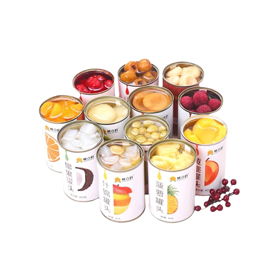 水果罐头整箱混合装13种口味