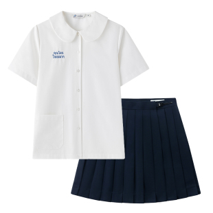 东京岁时记jk制服甜美泰式校服女夏季初恋白衬衫小个子学院风短袖