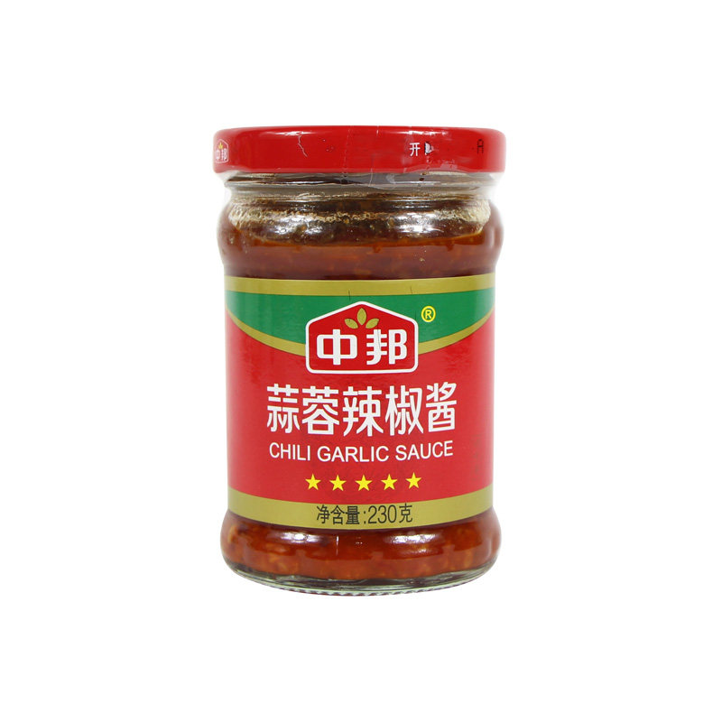 中邦蒜蓉桂林辣椒酱蘸酱拌面调味