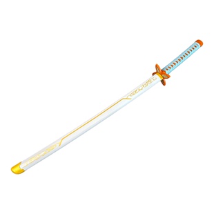 蝴蝶忍日轮刀鬼灭之刃cos木质道具刀儿童玩具光剑香奈惠发光木刀