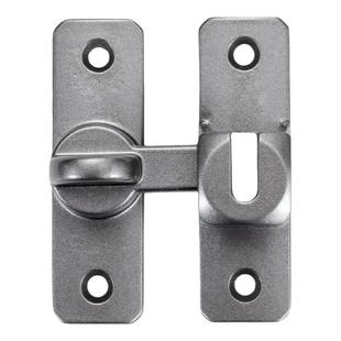 门锁卡扣免打孔简易扣锁扣木门直角家用搭扣房门卫生间门90度插销