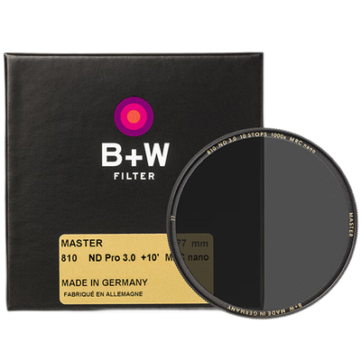 德国B+W77mm减光镜ND中灰密度镜