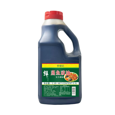 蒸鱼豉油2.3kg*6桶整箱装海鲜生抽清蒸鱼海鲜酿造酱油调商用