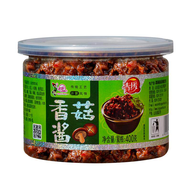 青援香菇酱40年大品牌更放心！
