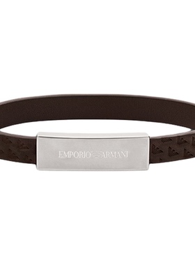 Armani阿玛尼男士LOGO系列手镯