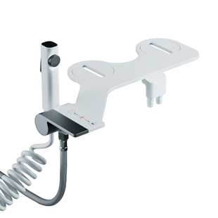 枪灰色洁身器超薄不用电智能马桶盖洗屁股的神器净身妇科器妇洗器