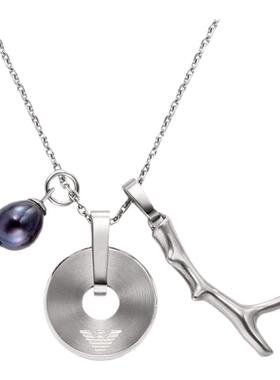 阿玛尼FASHION男士轻奢项链