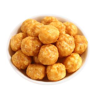 抱抱康太妃糖味玉米球生椰拿铁味玉米球30g包网红零食办公室批发