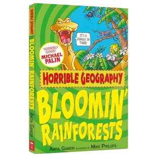 Horrible Geography Bloomin' Rainforests 可怕的地理 雨林大揭秘 儿童百科科普读物 英文原版进口图书