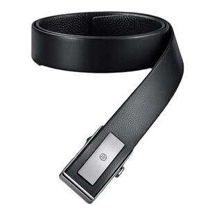 奥康内穿式皮带男款头层牛皮腰带年轻人裤带生日礼物送爸爸男友