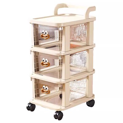 【环保材质】小推车置物架可移动