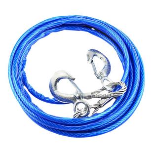 汽车钢丝拖车绳越野车小车货车拉车绳子牵引绳托车绳救援绳5吨8米