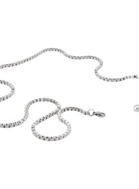 简约百搭盒子链项链男女同款