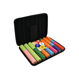 德州扑克筹码套装德扑全套扑克牌麻将棋牌室专用筹码币桌布筹码箱