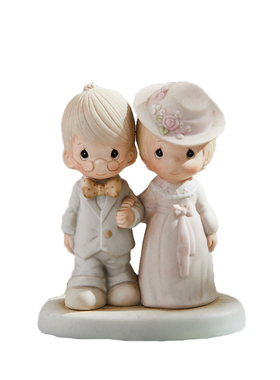 瓷娃娃可爱陶瓷偶复古欧式小奢华