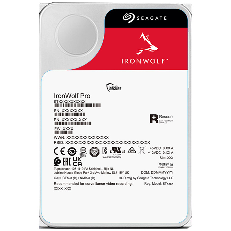 seagate希捷酷狼Pro机械硬盘10TB