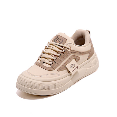 踩屎感软底不累脚运动鞋女春夏