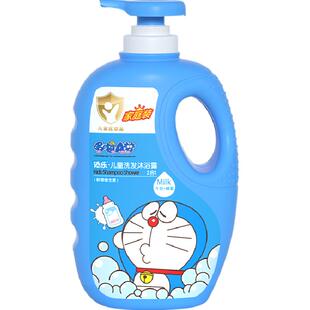 添乐儿童洗发水沐浴露二合一宝宝温和洁净沐浴乳家庭装1.2kg/瓶