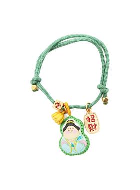 灵隐文创佛系葫芦香囊手绳手链国风平安欢喜护身葫手链伴手礼物