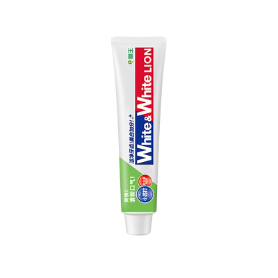 狮王WHITE益生菌美白清新牙膏