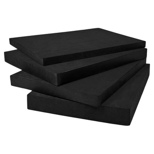 加硬60度EVA泡棉材料黑色环保高密度泡沫板材模型制作汽车鱼缸防撞减震垫包装盒内衬内托海绵可加工定制胶条