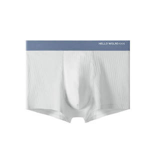 男士内裤纯棉抗菌男款高端四角裤透气2026新夏季薄款男生平角短裤