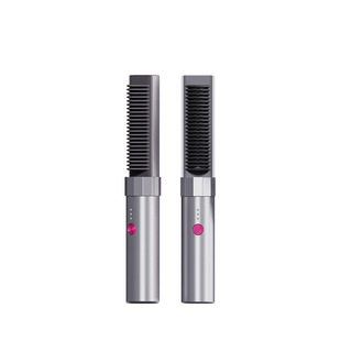 金稻迷你无线直发梳八字刘海造型梳护发卷直两用神器卷发梳子家用