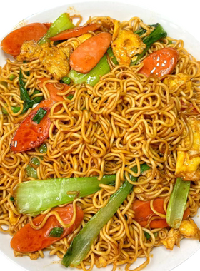 广东专用鸡蛋非油炸方便面面饼