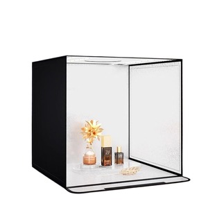 拍照摄影棚小型灯箱静物拍摄设备电商产品道具背景箱折叠led影棚专业灯光室内饰品拍摄台柔光手机简易摄影盒