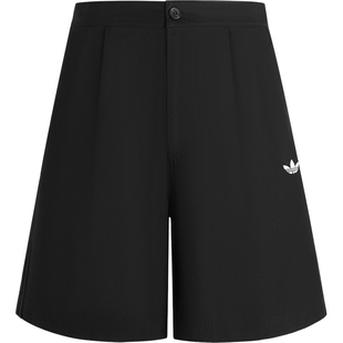 Adidas/阿迪达斯正品三叶草男士休闲宽松梭织日常透气短裤KG6693