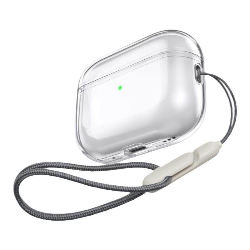 适用苹果Airpods pro第三代透明壳AirPodsPro2代保护套airpods pro3保护壳透明airpods