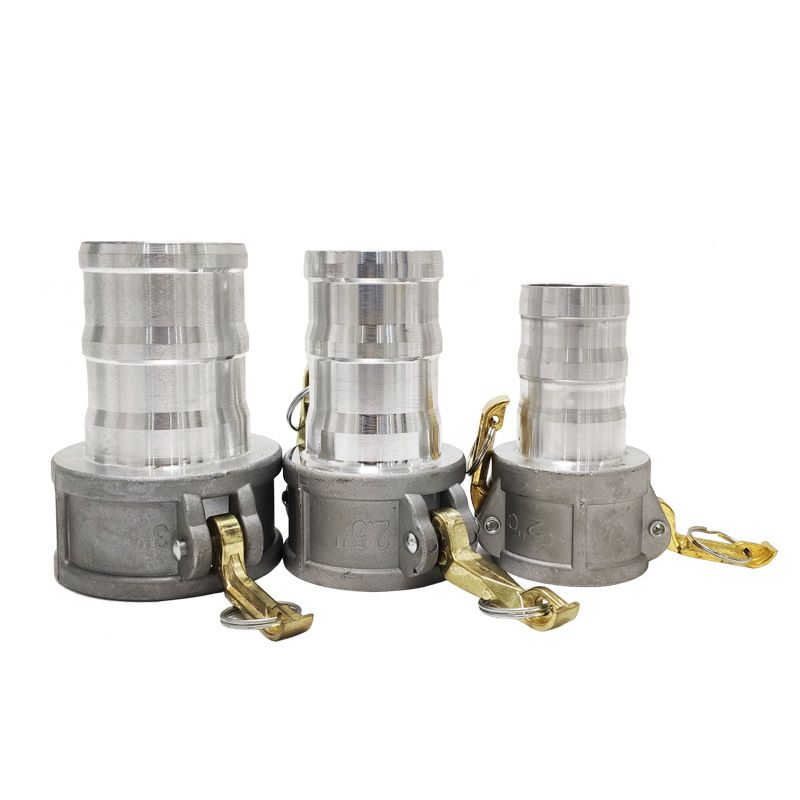 洒水车配件连接水管阴阳端快铝合金速接头DN50吸粪车油罐车DN65