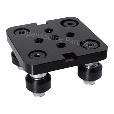 Openbuilds 欧标2040 铝型材滑轮 V-Slot迷你五轮盘Gantry Plate
