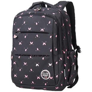 超轻大容量不易掉肩三到六年级小学生书包卡拉羊双肩包女轻便旅行