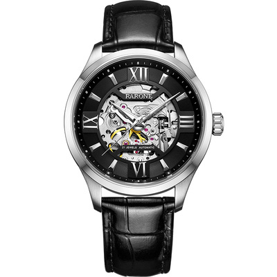 雷诺手表自动大表盘正品机械表