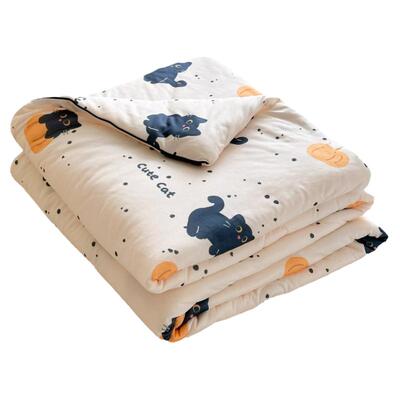 A类夏凉被大豆纤维被芯可机水洗