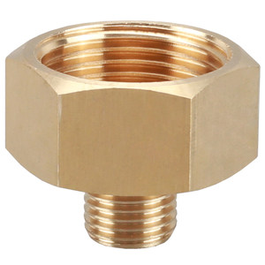 鸿樱聚鑫专卖店黄铜变径内外丝直接1分2分3分内牙转变4分6分1寸外牙异径转换接头