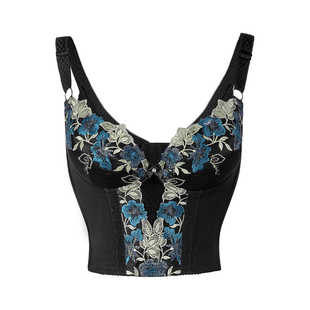 蝴蝶之翼长文胸腰夹束裤银离子塑身衣收副乳改善胸外扩身材管理器