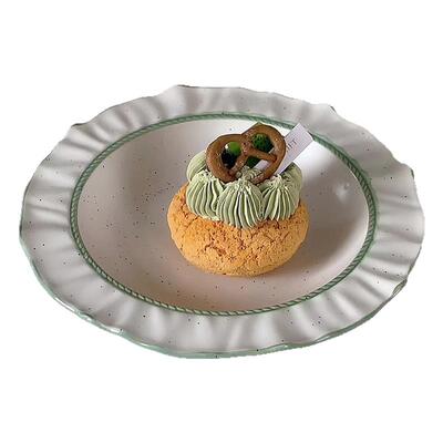 JOJO'SLIFEPD芝麻花边盘子